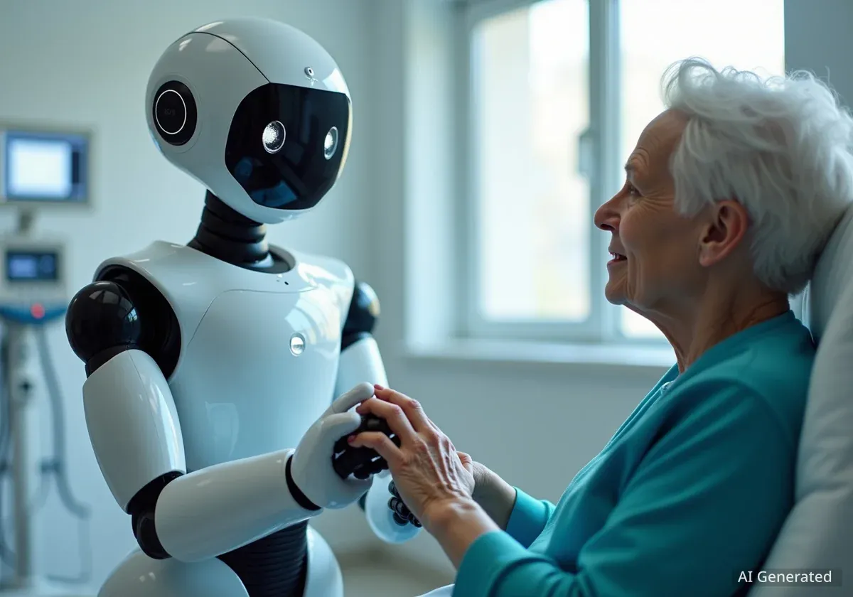AI Robot 'Robin' Provides Emotional Support in Hospitals