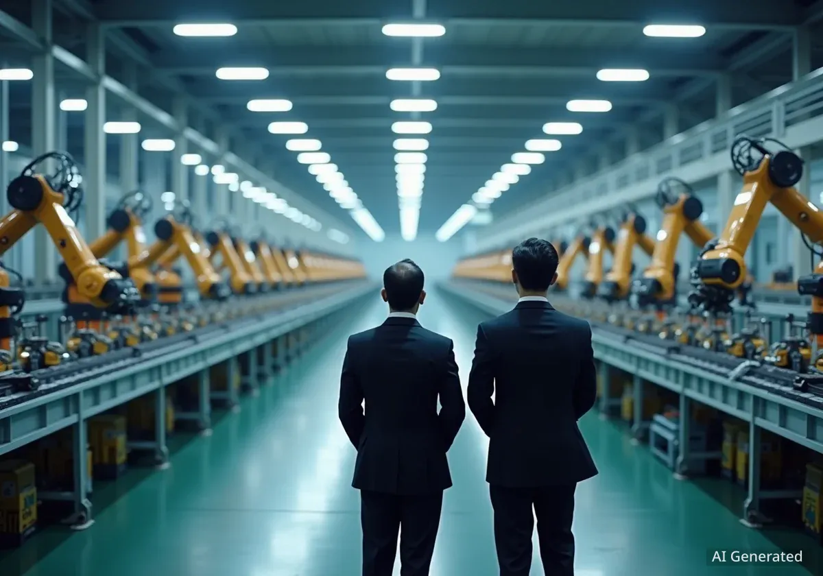 Western Executives Alarmed by China's Robotic Factories