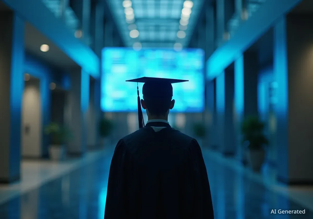 AI Removes Entry-Level Jobs, Blocking Graduates