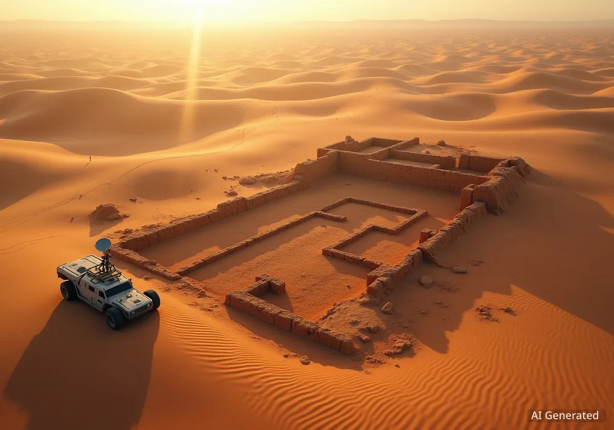 AI and Radar Uncover Ancient Sites Beneath Arabian Desert