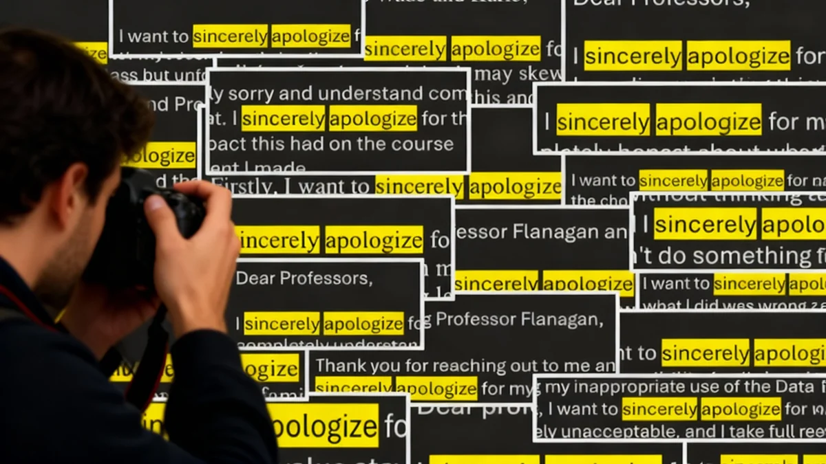 Students Use AI for Apologies, Professors Turn It Into a Lesson