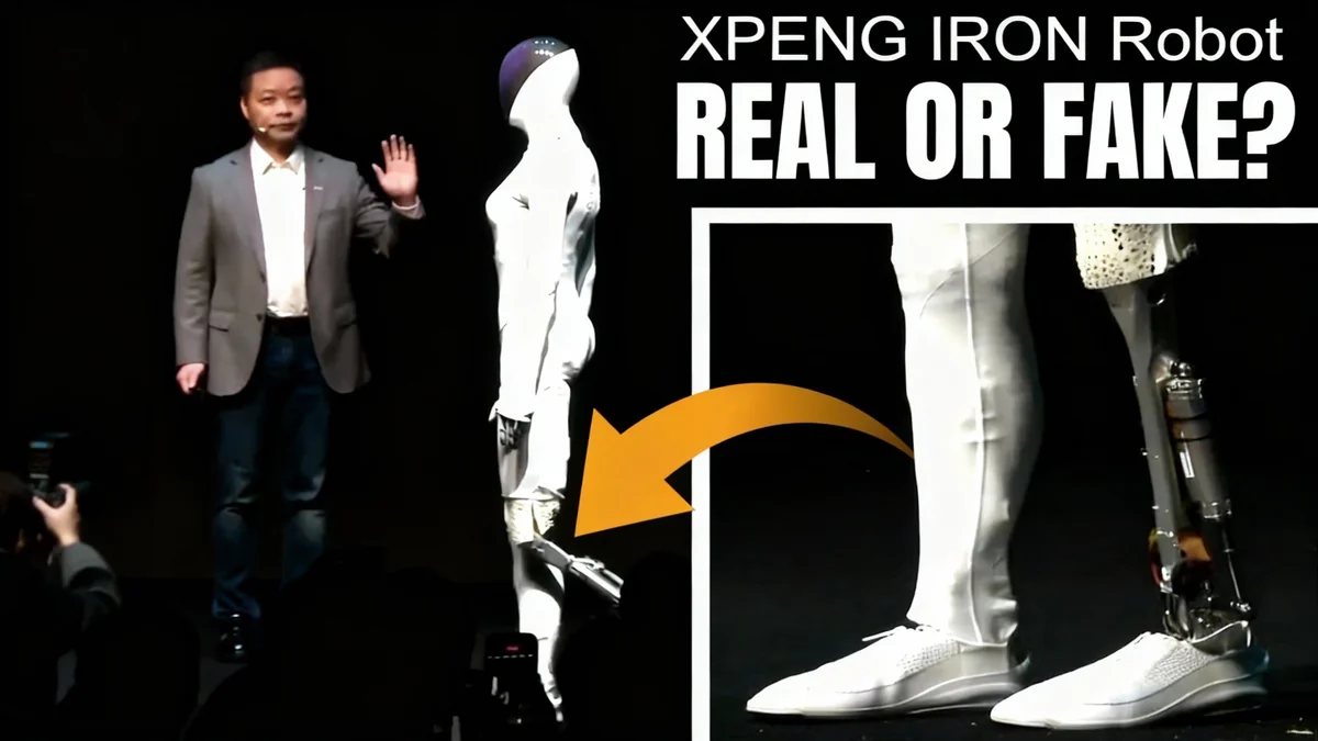 Xpeng Reveals Humanoid Robot with Lifelike Movements